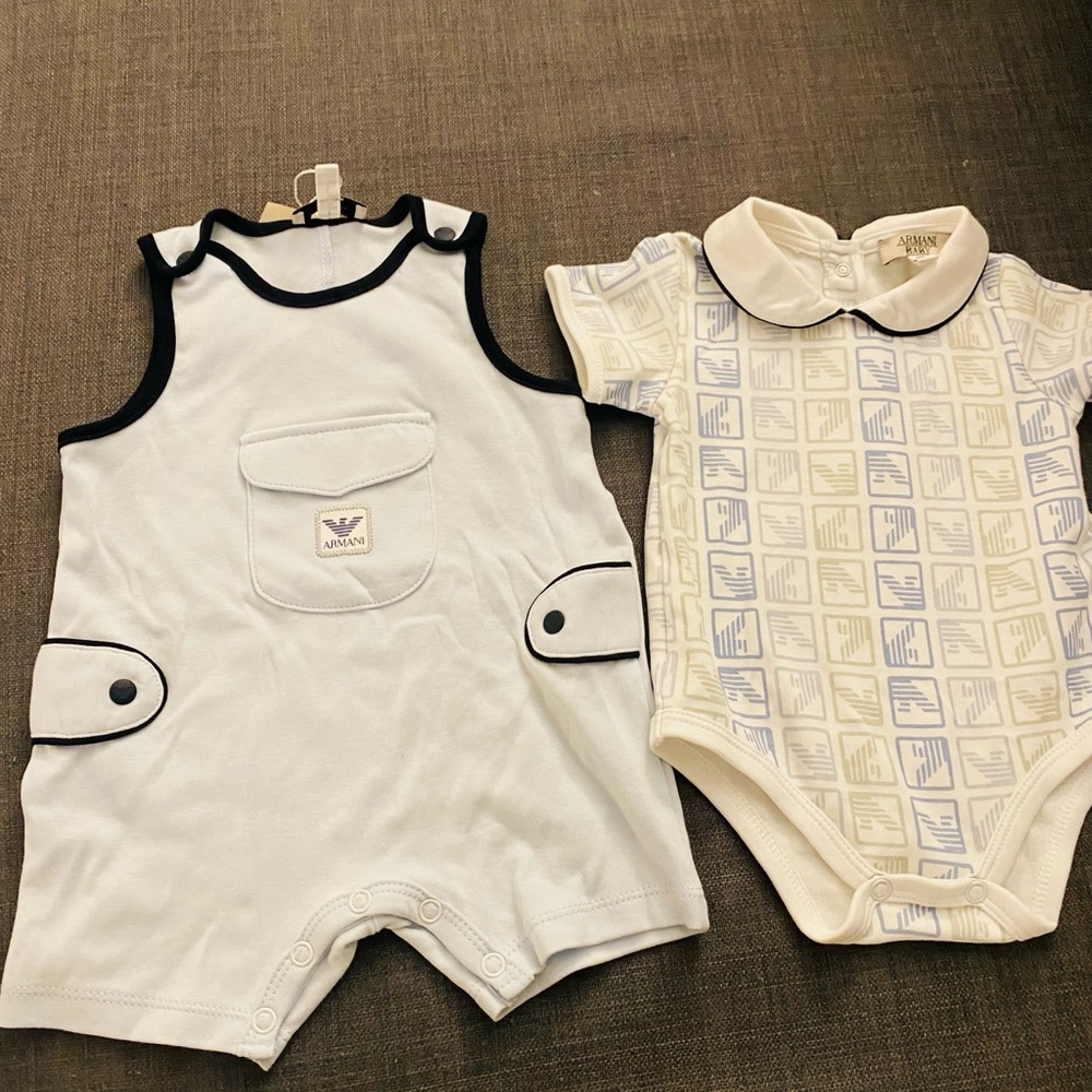 Armani Baby Set 3 month new